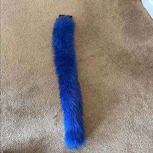 Vibrant Blue Faux Cos Play Tail